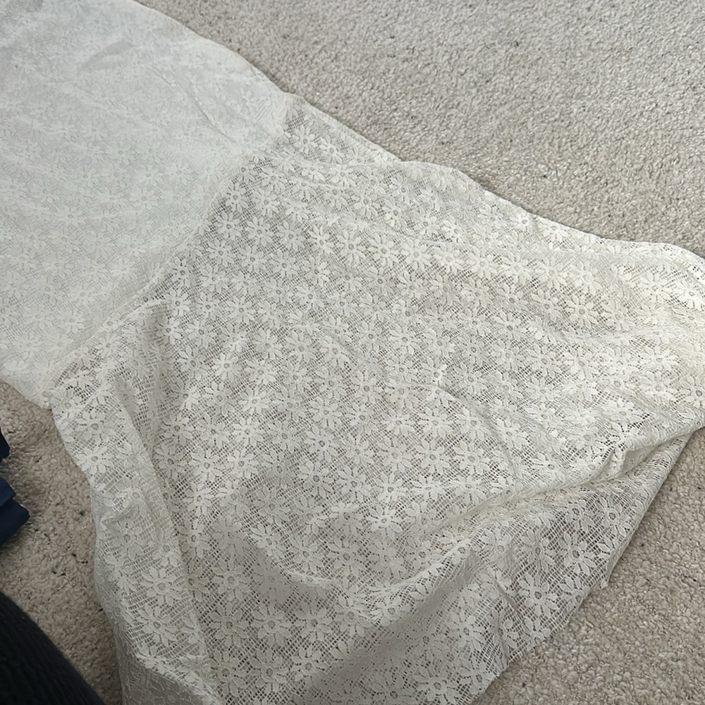Peppermayo White Lace Midi Dress - Picture 3 of 4
